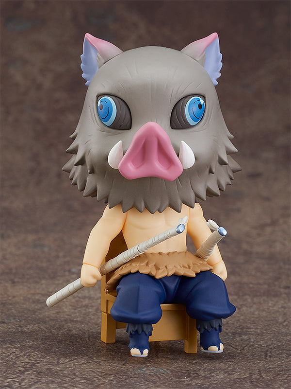 Good Smile Company Nendoroid Swacchao! Inosuke Hashibira - Demon Slayer: Kimetsu no Yaiba Chibi Figure