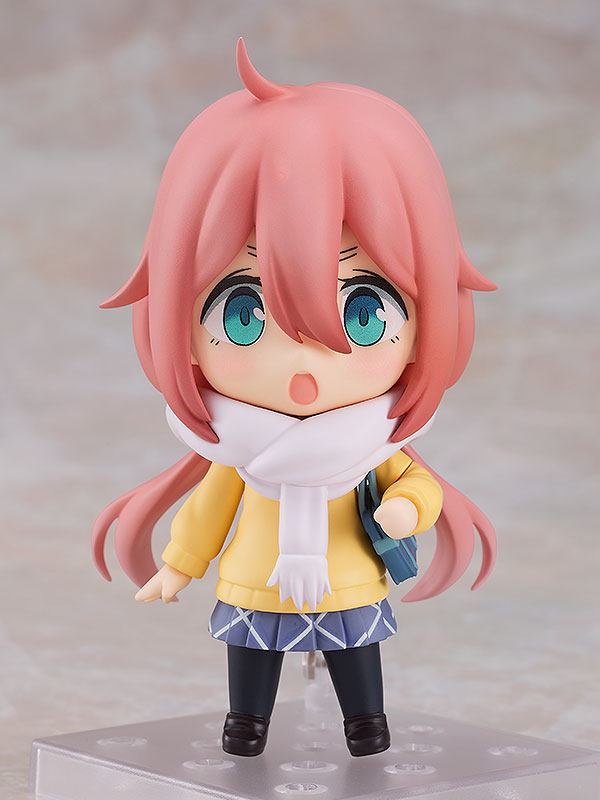 Max Factory 2189 Nendoroid Nadeshiko Kagamihara: School Uniform Ver. - Laid-Back Camp Chibi Figure