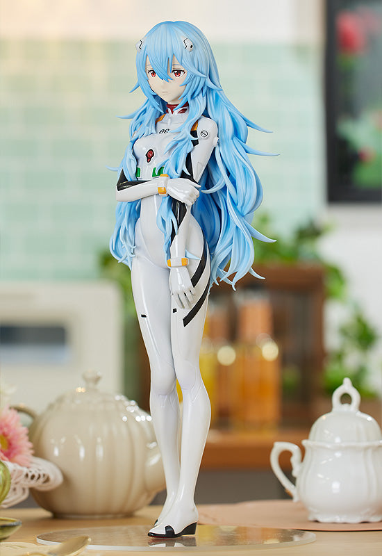 Good Smile Company POP UP PARADE Rei Ayanami: Long Hair Ver. XL Size - Evangelion Non Scale Figure