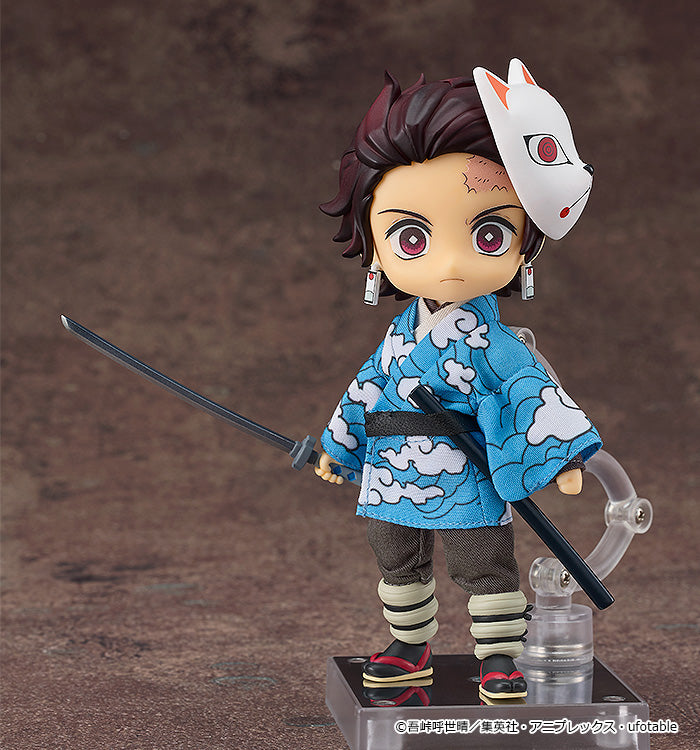Good Smile Company Nendoroid Doll Tanjiro Kamado: Final Selection Ver. - Demon Slayer: Kimetsu no Yaiba Chibi Figure
