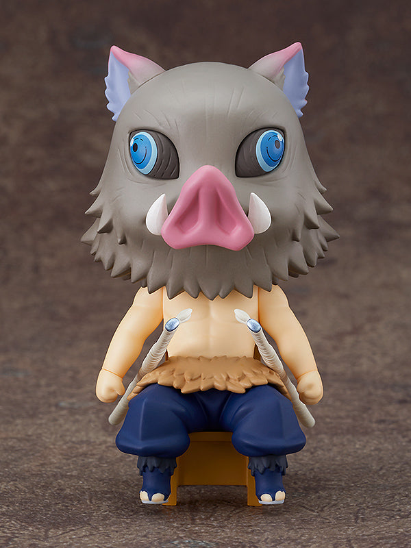 Good Smile Company Nendoroid Swacchao! Inosuke Hashibira - Demon Slayer: Kimetsu no Yaiba Chibi Figure