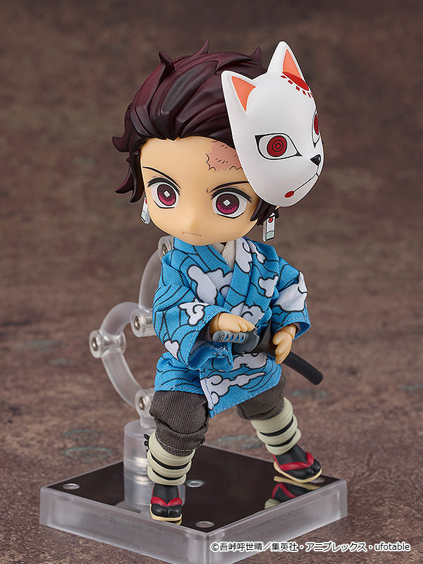 Good Smile Company Nendoroid Doll Tanjiro Kamado: Final Selection Ver. - Demon Slayer: Kimetsu no Yaiba Chibi Figure