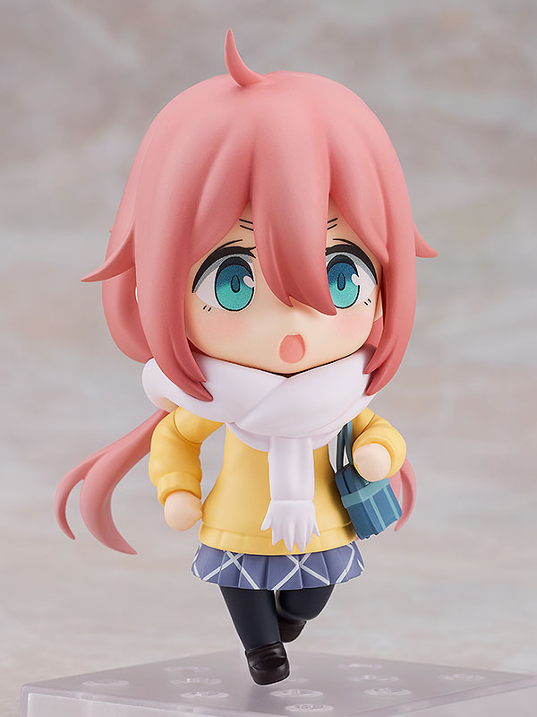 Max Factory 2189 Nendoroid Nadeshiko Kagamihara: School Uniform Ver. - Laid-Back Camp Chibi Figure