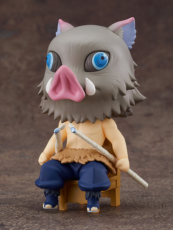 Good Smile Company Nendoroid Swacchao! Inosuke Hashibira - Demon Slayer: Kimetsu no Yaiba Chibi Figure