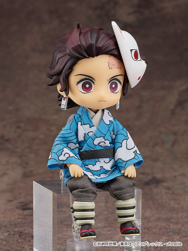 Good Smile Company Nendoroid Doll Tanjiro Kamado: Final Selection Ver. - Demon Slayer: Kimetsu no Yaiba Chibi Figure