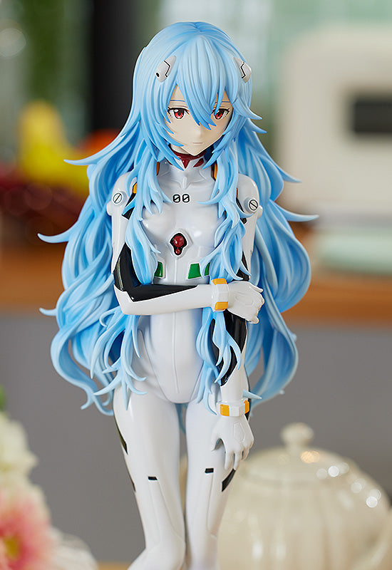 Good Smile Company POP UP PARADE Rei Ayanami: Long Hair Ver. XL Size - Evangelion Non Scale Figure