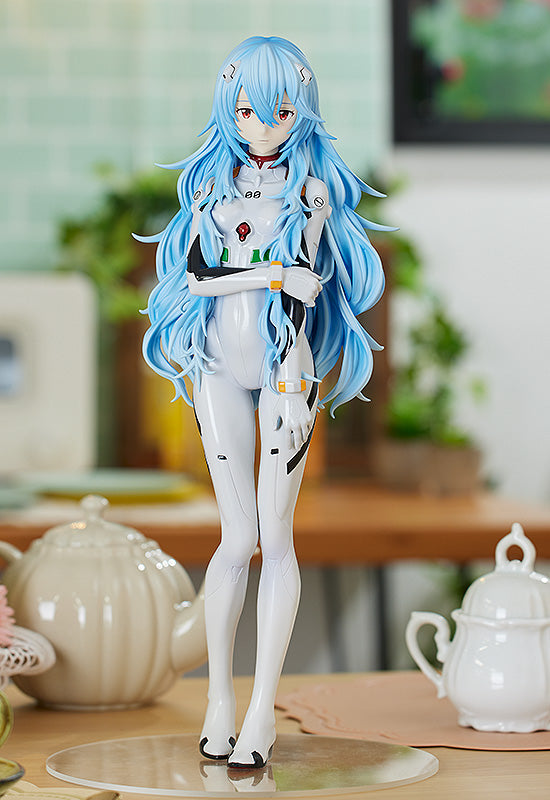 Good Smile Company POP UP PARADE Rei Ayanami: Long Hair Ver. XL Size - Evangelion Non Scale Figure