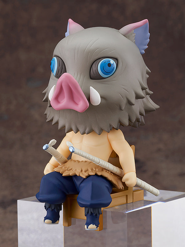 Good Smile Company Nendoroid Swacchao! Inosuke Hashibira - Demon Slayer: Kimetsu no Yaiba Chibi Figure