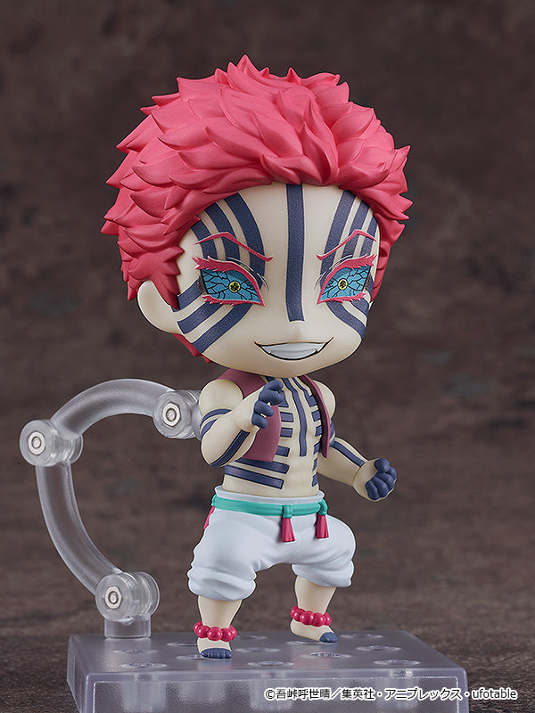 Good Smile Company 2112 Nendoroid Akaza - Demon Slayer: Kimetsu no Yaiba Chibi Figure