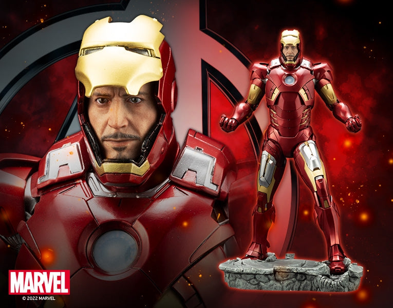 KOTOBUKIYA ARTFX MK313 Iron Man Mark 7 - Marvel Avengers Movie 1/6 Scale Figure