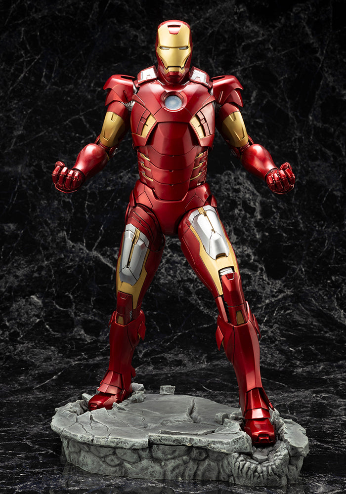 KOTOBUKIYA ARTFX MK313 Iron Man Mark 7 - Marvel Avengers Movie 1/6 Scale Figure