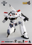 ThreeZero Robo-Dou Ingram Unit 2 + Unit 3 Compatible Set - Mobile Police Patlabor Action Figure