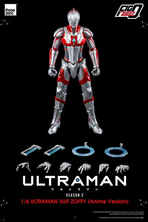 ThreeZero FigZero Ultraman Suit Zoffy Anime Ver. - Ultraman Action Figure