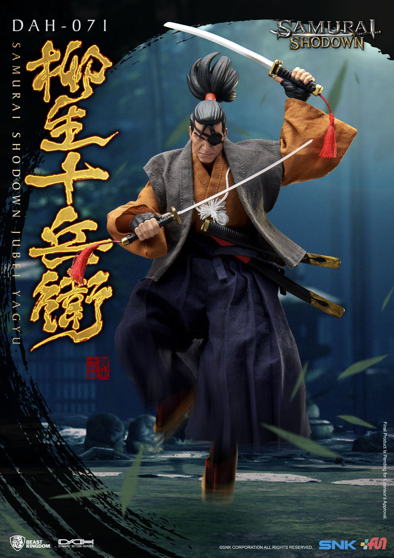 BEAST KINGDOM Dynamic 8ction Heroes DAH-071 Samurai Shodown Jubei Yagyu Action Figure