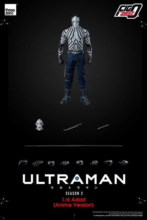 ThreeZero FigZero Adad Anime Ver. - Ultraman Action Figure
