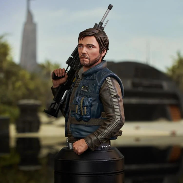 DIAMOND SELECT TOYS Cassian Andor 1/6 Scale Bust - Rogue One: A Star Wars Story Scale Figure