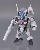 BANDAI Tamashii Nations Tiny Session VF-31J Siegfried with Kaname Buccaneer - Macross Delta Action Figure