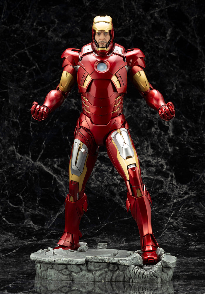 KOTOBUKIYA ARTFX MK313 Iron Man Mark 7 - Marvel Avengers Movie 1/6 Scale Figure