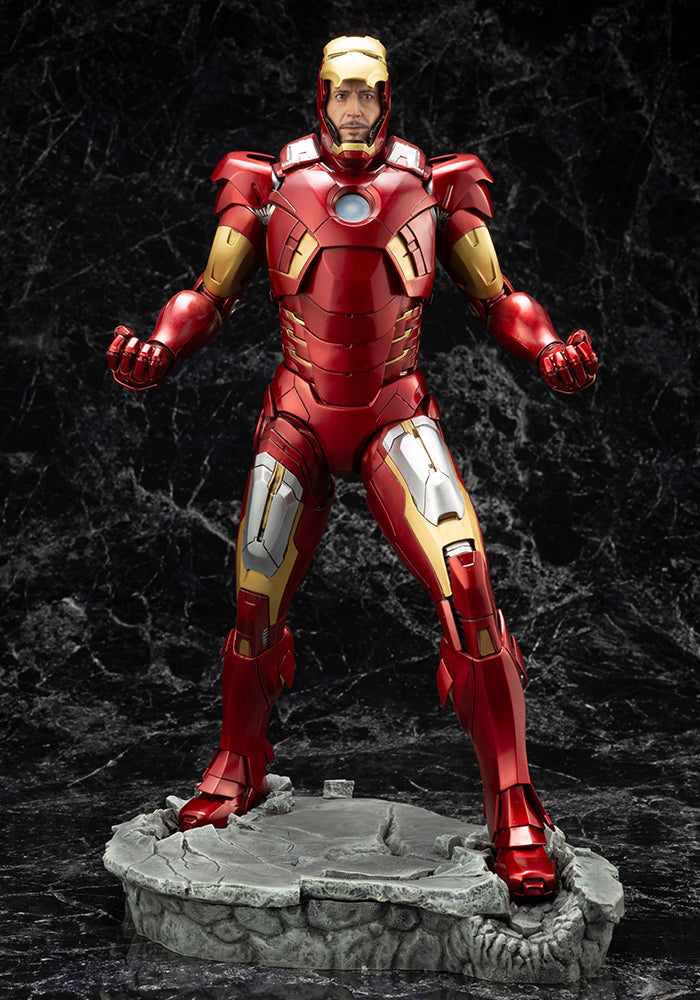 KOTOBUKIYA ARTFX MK313 Iron Man Mark 7 - Marvel Avengers Movie 1/6 Scale Figure