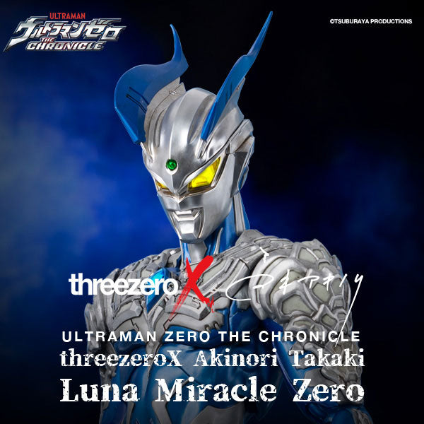 ThreeZero ThreezeroX Akinori Takaki Luna Miracle Zero - Ultraman Zero THE CHRONICLE Action Figure