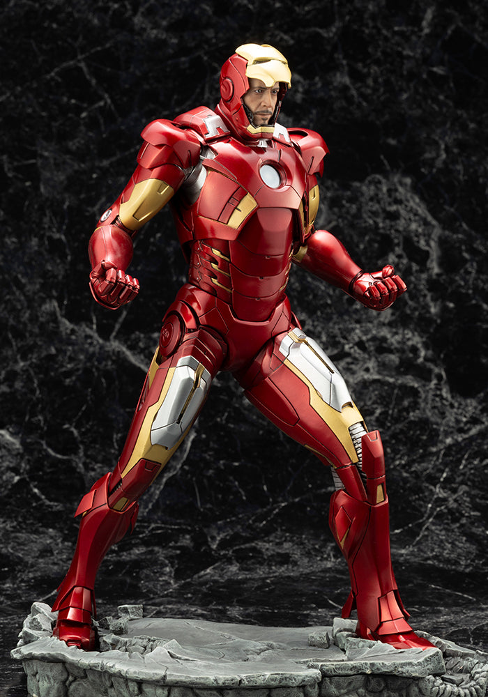 KOTOBUKIYA ARTFX MK313 Iron Man Mark 7 - Marvel Avengers Movie 1/6 Scale Figure