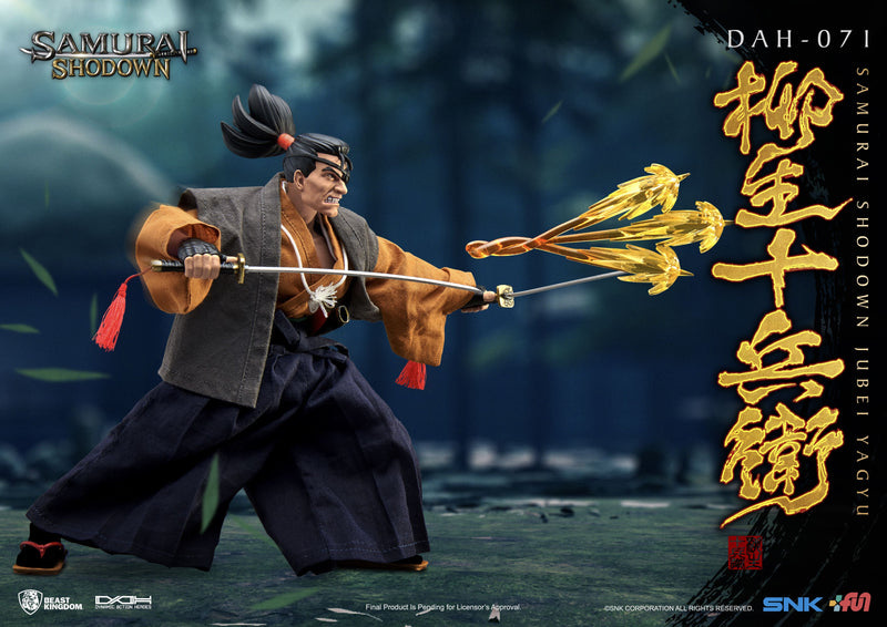 BEAST KINGDOM Dynamic 8ction Heroes DAH-071 Samurai Shodown Jubei Yagyu Action Figure