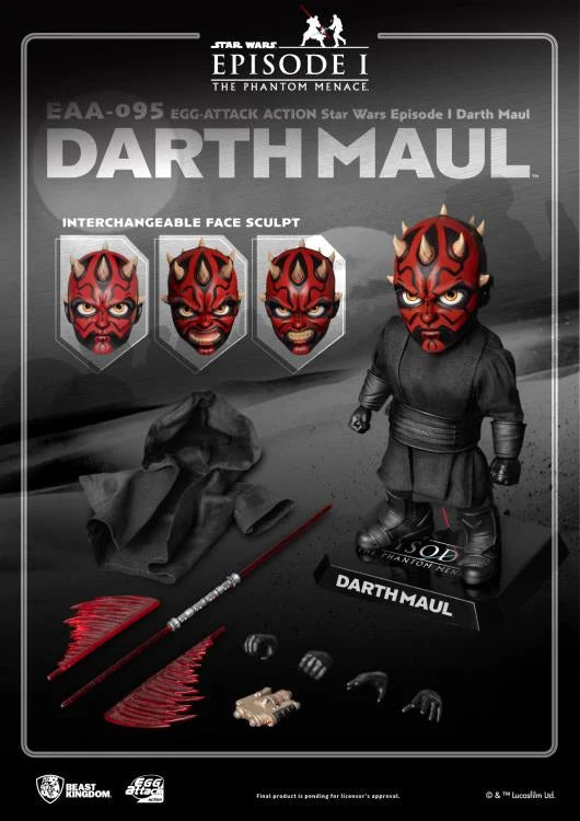 BEAST KINGDOM EAA-095 Darth Maul - Star Wars Action Figure