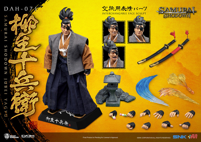 BEAST KINGDOM Dynamic 8ction Heroes DAH-071 Samurai Shodown Jubei Yagyu Action Figure