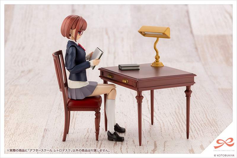 KOTOBUKIYA SOUSAI SHOJO TEIEN AFTER SCHOOL RETRO DESK -  Model Kit
