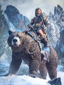 Four Horsemen Mythic Legions Bodvar (Deluxe Beast) - Rising Sons Action Figure