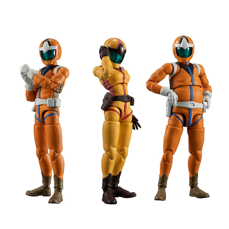 Megahouse G.M.G. Earth Federation Force 04,05,06 Sayla Mass set (with gift) - Gundam Action Figure