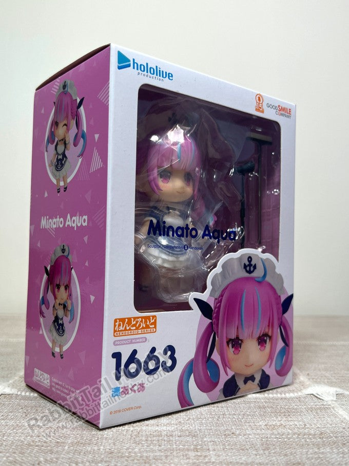 Good Smile Company 1663 Nendoroid Minato Aqua - hololive production Chibi Figure