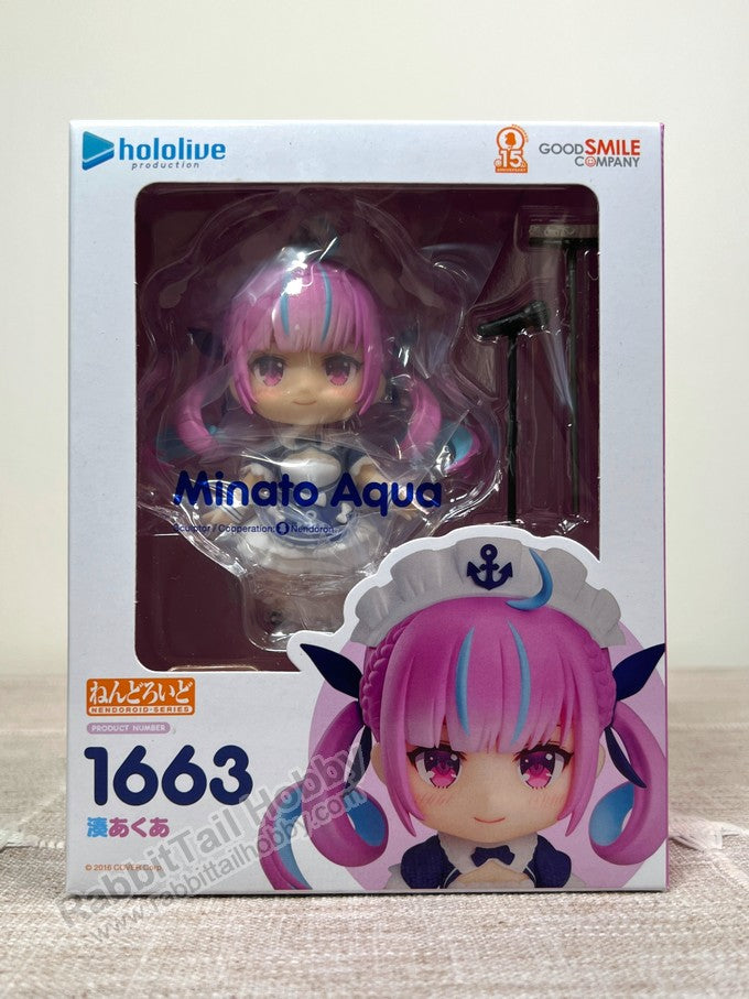 Good Smile Company 1663 Nendoroid Minato Aqua - hololive production Chibi Figure