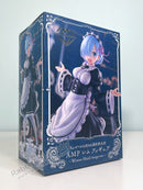 Taito AMP Figure Rem Winter Maid Ver. - Re:Zero -Starting Life In Another World- Prize Figure