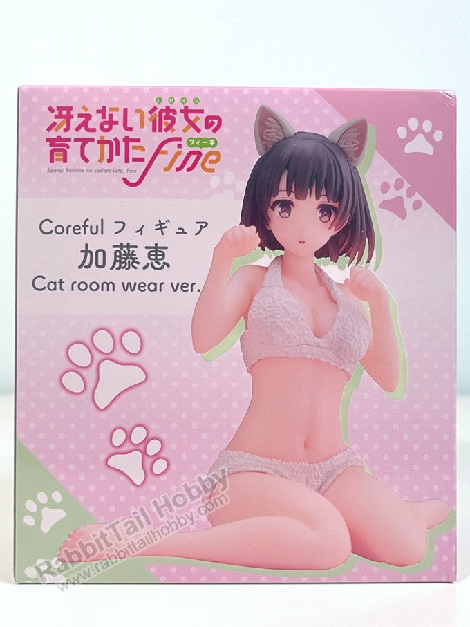 Taito Coreful Figure Megumi Kato Cat Roomwear Ver. - Saekano: How to Raise a Boring Girlfriend Prize Figure
