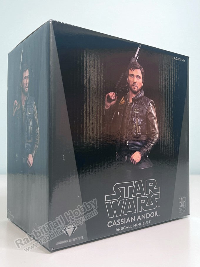 DIAMOND SELECT TOYS Cassian Andor 1/6 Scale Bust - Rogue One: A Star Wars Story Scale Figure