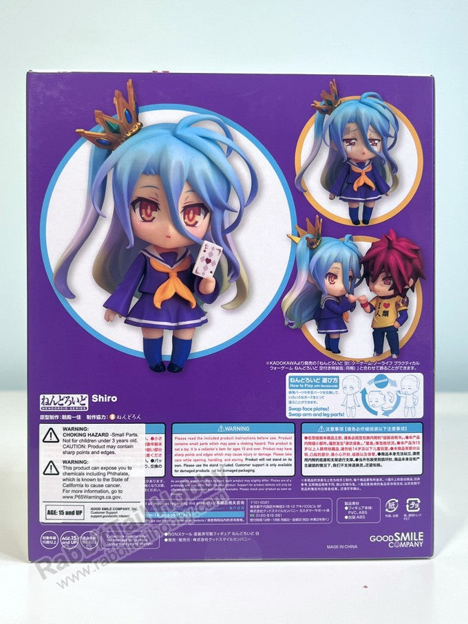 Good Smile Company 653 Nendoroid Shiro (3rd-run) - No Game No Life Chibi Figure