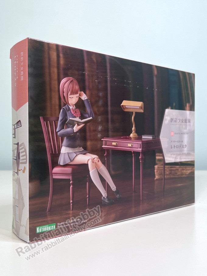 KOTOBUKIYA SOUSAI SHOJO TEIEN AFTER SCHOOL RETRO DESK -  Model Kit