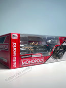 Auto World Monopoly 1935 Auburn 851 Speedster 1/18 Scale Die-Cast Model