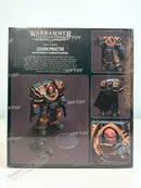 JOYTOY Warhammer 40K Sons of Horus Legion Praetor in Cataphractii Terminator Armour 1/18 Scale Action Figure