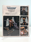JOYTOY Warhammer 40k Blood Angels Sanguinary Guard with Encarmine Axe 1/18 Scale Action Figure