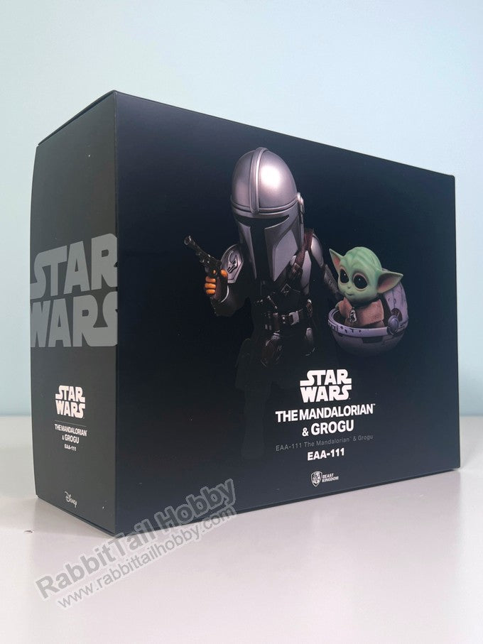 BEAST KINGDOM Egg Attack EAA-111 The Mandalorian & The Child duo pack - Star Wars Action Figure