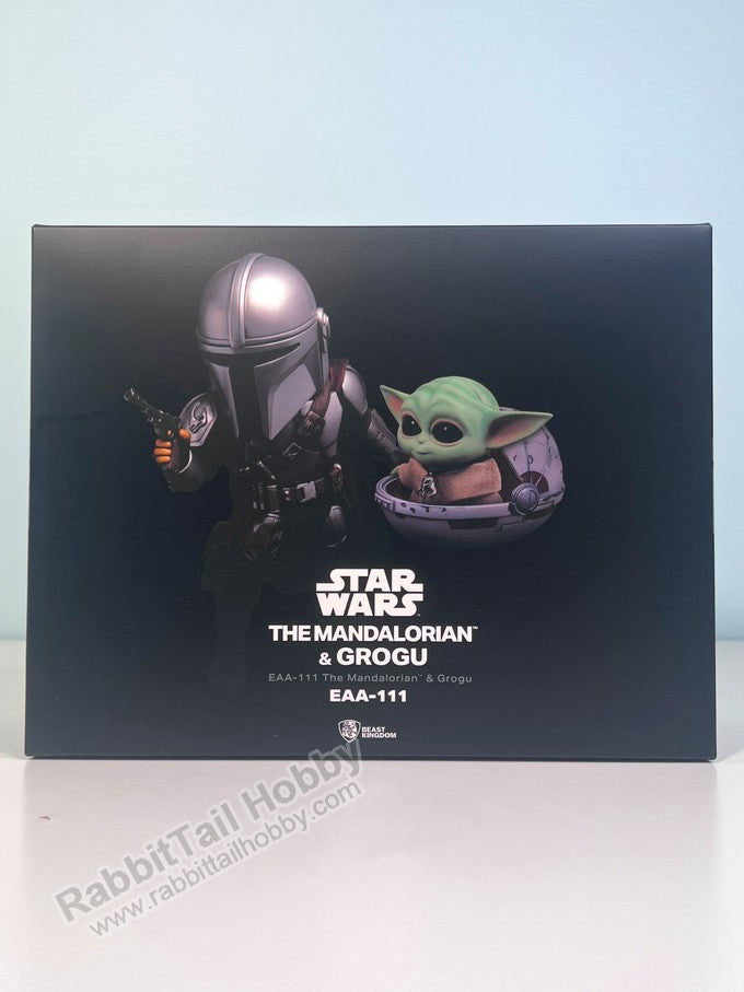 BEAST KINGDOM Egg Attack EAA-111 The Mandalorian & The Child duo pack - Star Wars Action Figure