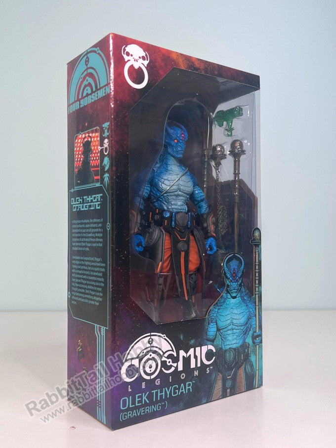 Four Horsemen Cosmic Legions Olek Thygar (GraveRing) - Hvalkatar: Book One Action Figure