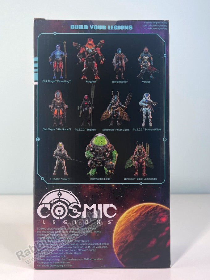 Four Horsemen Cosmic Legions Olek Thygar (GraveRing) - Hvalkatar: Book One Action Figure