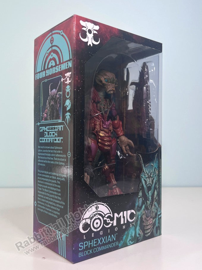 Four Horsemen Cosmic Legions Sphexxian Block Commander (Deluxe) - Hvalkatar: Book One Action Figure