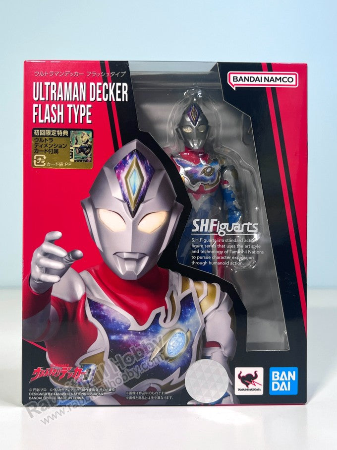 BANDAI Tamashii Nations S.H.Figuarts Ultraman Decker Flash Type - Ultraman Decker Action Figure