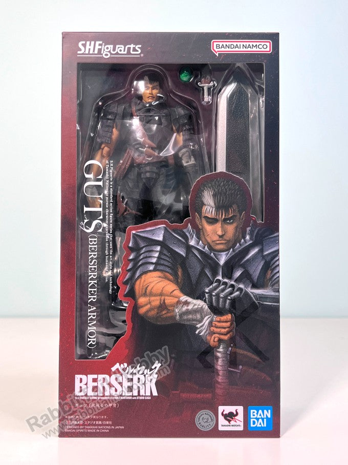 BANDAI Tamashii Nations S.H.Figuarts Guts (Berserker Armor) - Berserk Action Figure