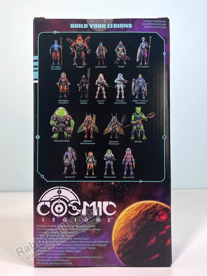 Four Horsemen Cosmic Legions Aius Cyppiteon - Hvalkatar Book Two, Gravenight Action Figure