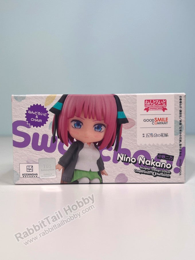 Good Smile Company Nendoroid Swacchao! Nino Nakano - The Quintessential Quintuplets Movie Chibi Figure